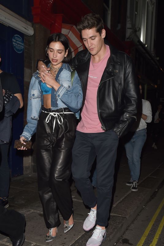 DUA LIPA at Soho House in London 05/30/2018