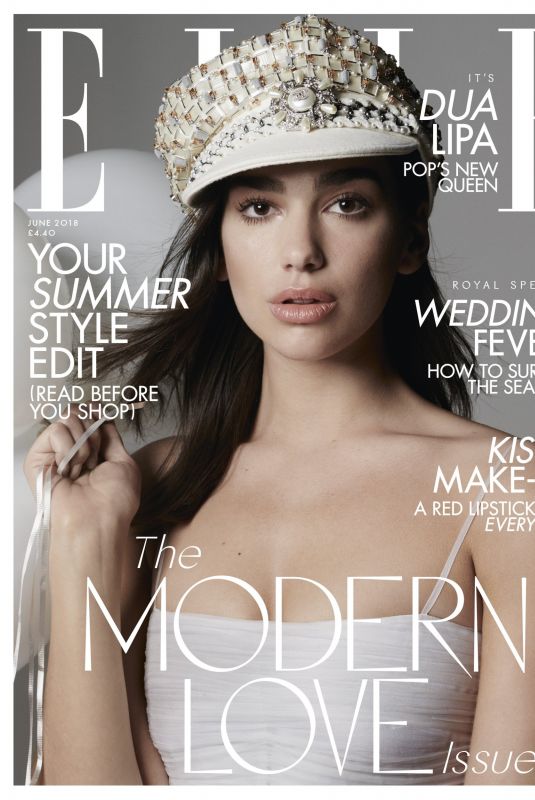 DUA LIPA in Elle Magazine, June Issue 2018
