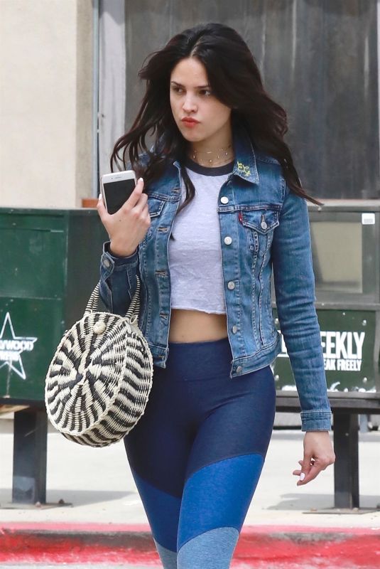 EIZA GONZALEZ in Tights Out in Studio City 05/21/2018