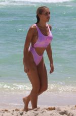 ELISA DE PANICIS in Swimsuit on the Bach in Miami 05/27/2018