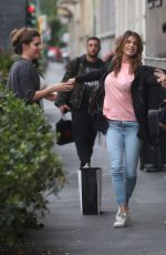 ELISABETTA CANALIS on the Set of a Photoshoot in Milan 05/15/2018
