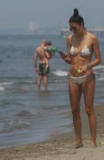 ELISABETTA GREGORACI in Bikini at Beach in Marina di Pietrasanta 05/27/2018