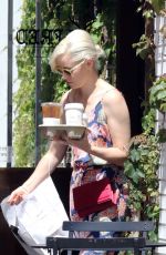 ELIZABETH BANKS Leaves Alfred