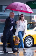 ELIZABETH HURLEY at JFK Airport in New York 05/16/2018