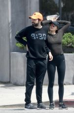 ELIZABETH OLSEN Leaves a Gym in Los Angeles 05/03/2018