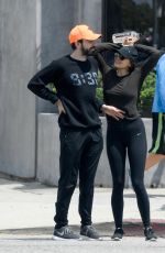 ELIZABETH OLSEN Leaves a Gym in Los Angeles 05/03/2018