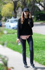 ELIZABETH OLSEN Out and About in Los Angeles 04/30/2018