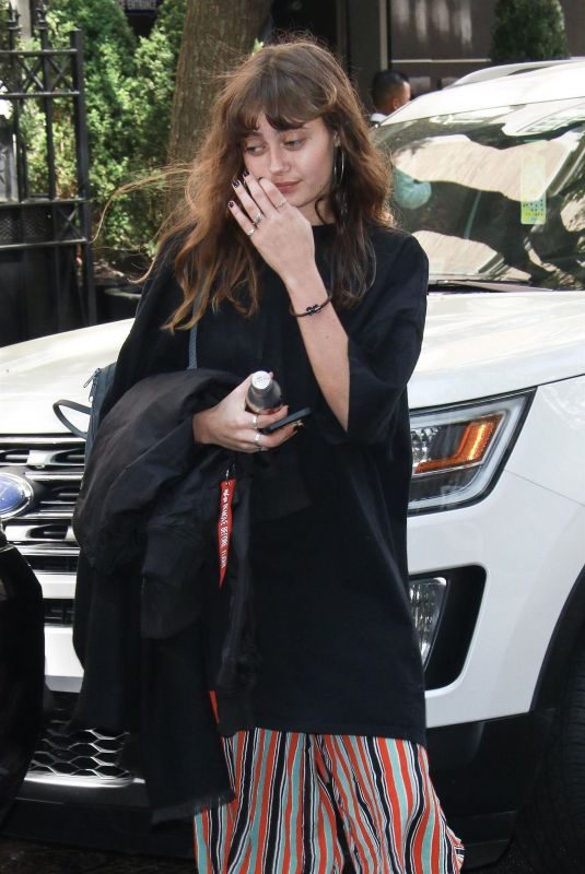 ELLA PURNELL at Mark Hotel in New York 05/06/2018