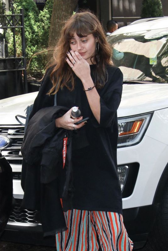 ELLA PURNELL at Mark Hotel in New York 05/06/2018