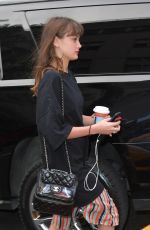 ELLA PURNELL Leaves Her Hotel in New York 05/06/2018