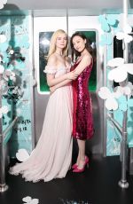 ELLE FANNING at Tiffany Paper Flowers Event in New York 05/03/2018