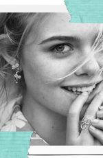 ELLE FANNING for Tiffany & Co Paper Flowers / Believe in Dreams Campaign 2018