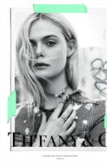 ELLE FANNING for Tiffany & Co Paper Flowers / Believe in Dreams Campaign 2018