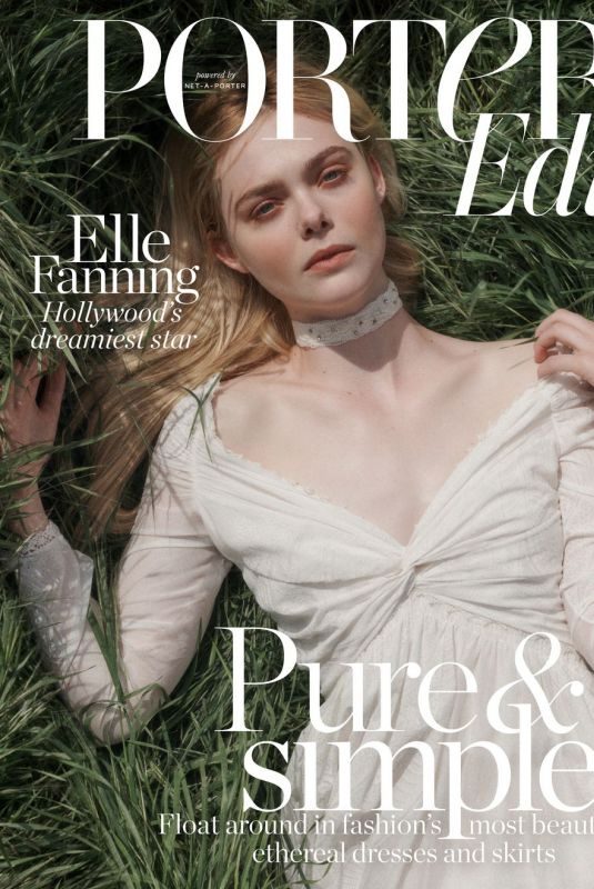 ELLE FANNING in Porter Edit Magazine, May 2018