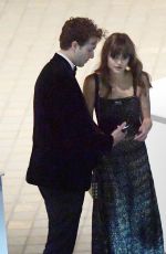 ELLE PURNELL and James Coates Leaves Bafta Awards in London 05/13/2018