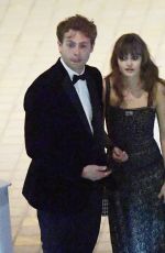 ELLE PURNELL and James Coates Leaves Bafta Awards in London 05/13/2018