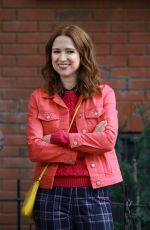 ELLIE KEMPER on the Set of Unbreakable Kimmy Schmidt in New York 05/20/2018