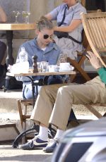 ELSA HOSK and Tom Daly at Terra Restaurant in New York 05/01/2018