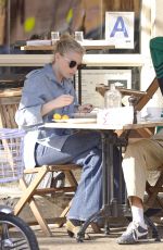 ELSA HOSK and Tom Daly at Terra Restaurant in New York 05/01/2018