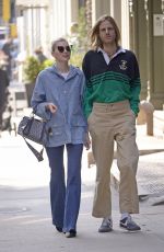ELSA HOSK and Tom Daly at Terra Restaurant in New York 05/01/2018