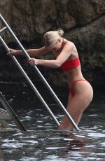 ELSA HOSK in Bikini at Eden Roc Hotel in Antibes 05/16/2018