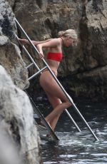 ELSA HOSK in Bikini at Eden Roc Hotel in Antibes 05/16/2018