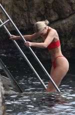 ELSA HOSK in Bikini at Eden Roc Hotel in Antibes 05/16/2018