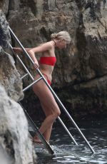 ELSA HOSK in Bikini at Eden Roc Hotel in Antibes 05/16/2018