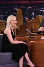 EMILI CLARKE at Tonight Show Starring Jimmy Fallon in New York 05/21/2018