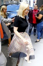EMILIA CLARKE Arrives at Sirius Radio in New York 05/21/2018