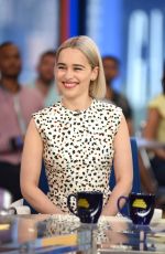 EMILIA CLARKE at Good Morning America in New York 05/23/2018