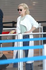 EMILIA CLARKE at JFK Airport in New York 05/08/2018