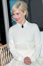 EMILIA CLARKE at Kering Women in Motion Photocall at 71st Annual Cannes Film Festival 05/15/2018