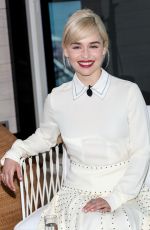 EMILIA CLARKE at Kering Women in Motion Photocall at 71st Annual Cannes Film Festival 05/15/2018