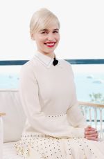 EMILIA CLARKE at Kering Women in Motion Photocall at 71st Annual Cannes Film Festival 05/15/2018