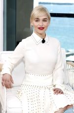 EMILIA CLARKE at Kering Women in Motion Photocall at 71st Annual Cannes Film Festival 05/15/2018