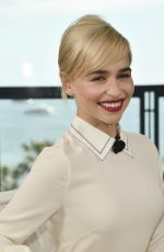 EMILIA CLARKE at Kering Women in Motion Photocall at 71st Annual Cannes Film Festival 05/15/2018