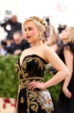 EMILIA CLARKE at MET Gala 2018 in New York 05/07/2018