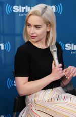 EMILIA CLARKE at SiriusXM Town Hall in New York 05/21/2018