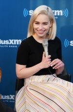 EMILIA CLARKE at SiriusXM Town Hall in New York 05/21/2018