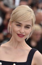 EMILIA CLARKE at Solo: A Star Wars Story Photocall at 71st at Cannes Film Festival 05/15/2018
