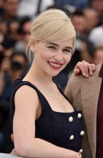 EMILIA CLARKE at Solo: A Star Wars Story Photocall at 71st at Cannes Film Festival 05/15/2018