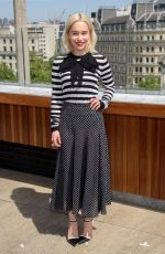 EMILIA CLARKE at Solo: A Star Wars Story Photocall in London 05/18/2018