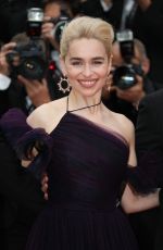 EMILIA CLARKE at Solo: A Star Wars Story Premiere at Cannes Film Festival 05/15/2018