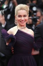 EMILIA CLARKE at Solo: A Star Wars Story Premiere at Cannes Film Festival 05/15/2018