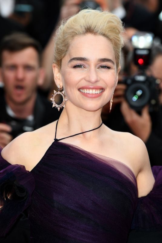 EMILIA CLARKE at Solo: A Star Wars Story Premiere at Cannes Film Festival 05/15/2018