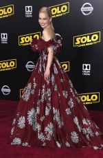 EMILIA CLARKE at Solo: A Star Wars Story Premiere in Los Angeles 05/10/2018
