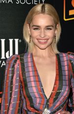 EMILIA CLARKE at Solo: A Star Wars Story Premiere in New York 05/21/2018