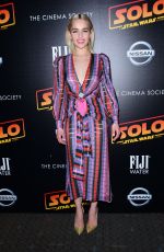 EMILIA CLARKE at Solo: A Star Wars Story Premiere in New York 05/21/2018