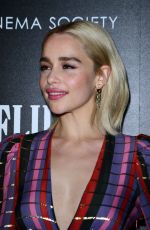 EMILIA CLARKE at Solo: A Star Wars Story Premiere in New York 05/21/2018